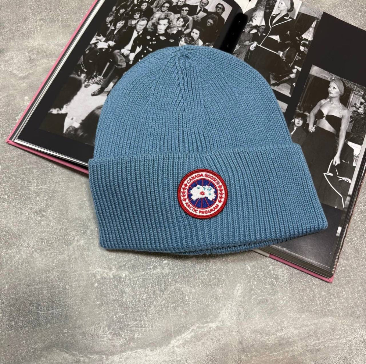 CG BEANIE - PALE BLUE