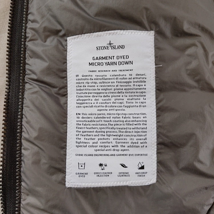 SI MICRO YARN DOWN GILET - DARK GREY