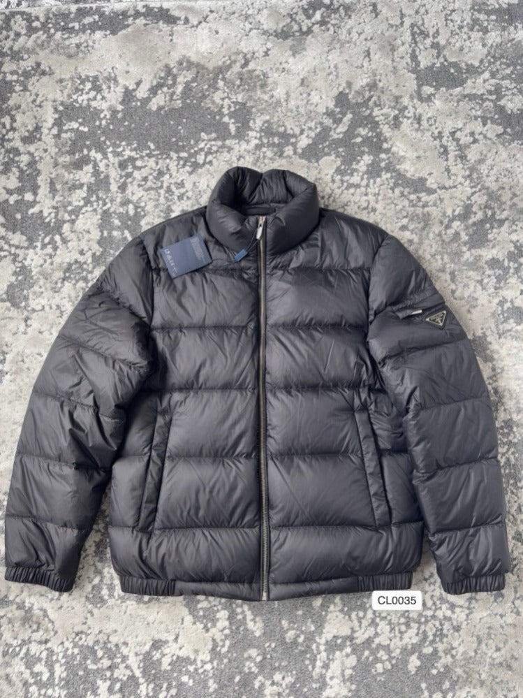 PDA PUFFER JACKET - BLACK