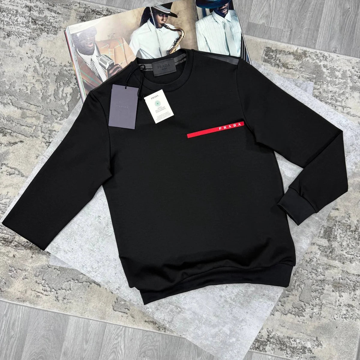 PDA RED LABEL JUMPER - BLACK