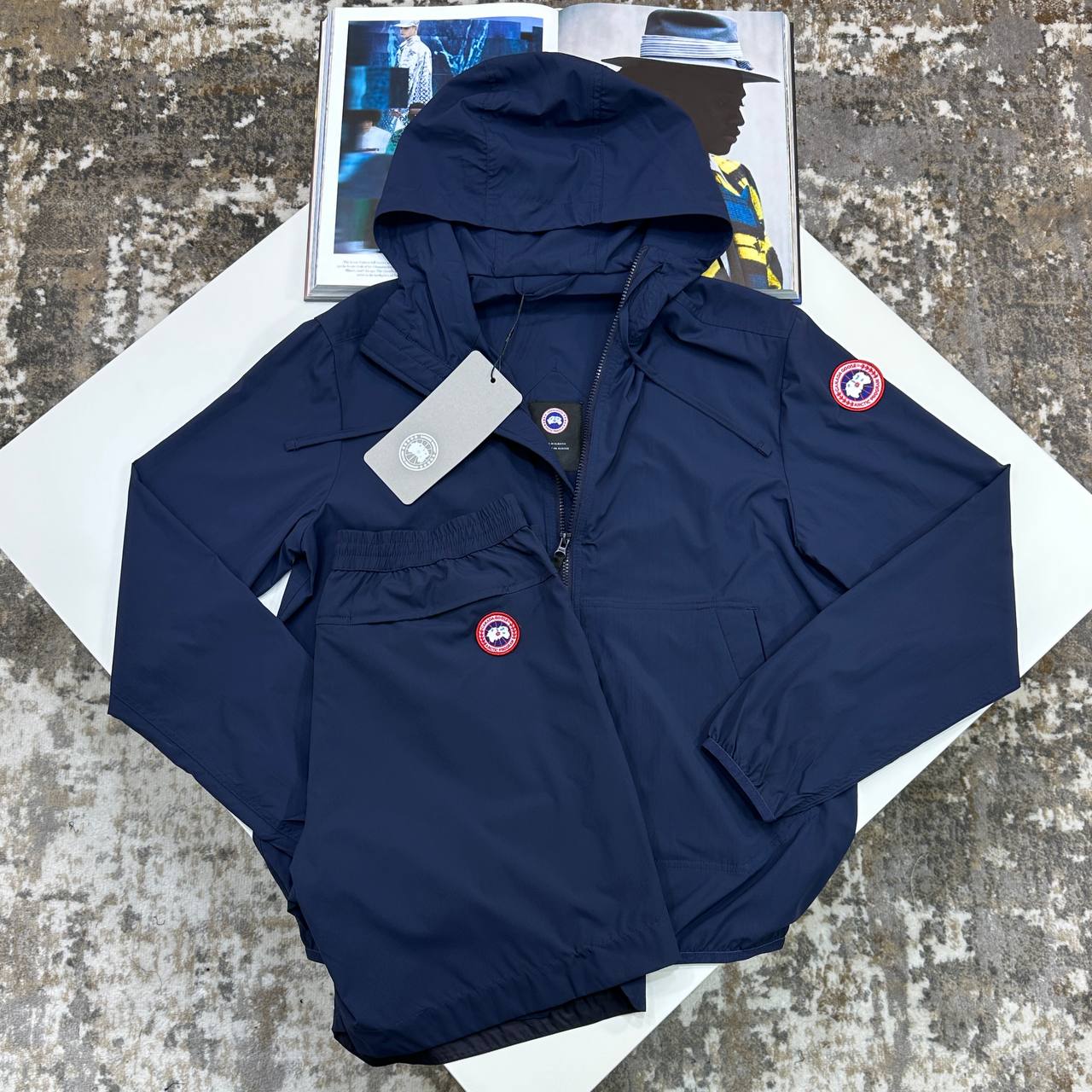 CG KILLARNEY WIND JACKET - NAVY