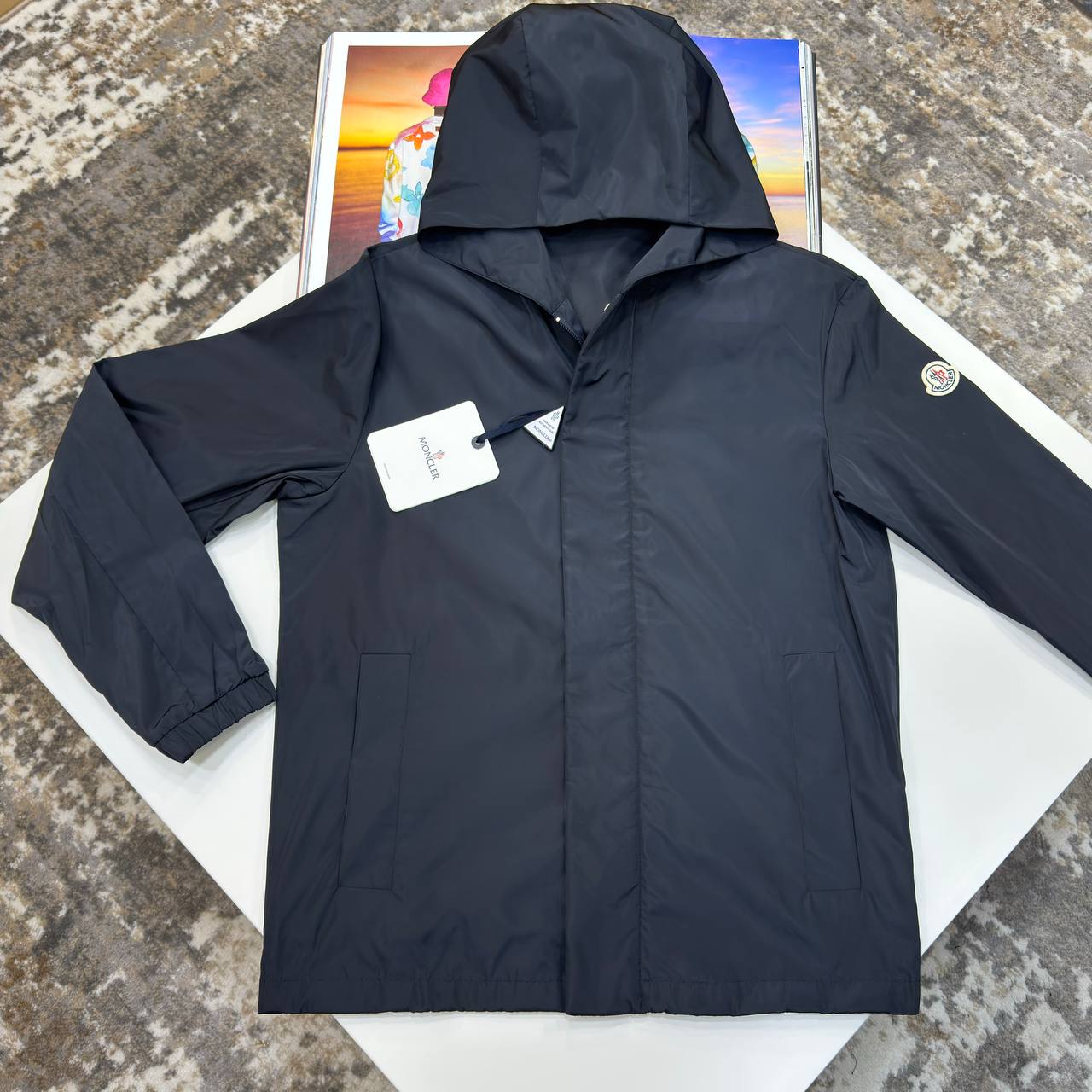MNCLR GRADANS HOODED JACKET - NAVY