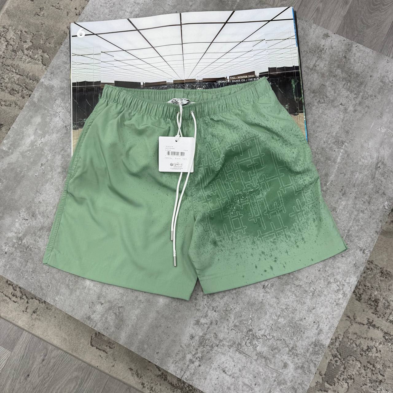 H SWIM SHORTS - GREEN