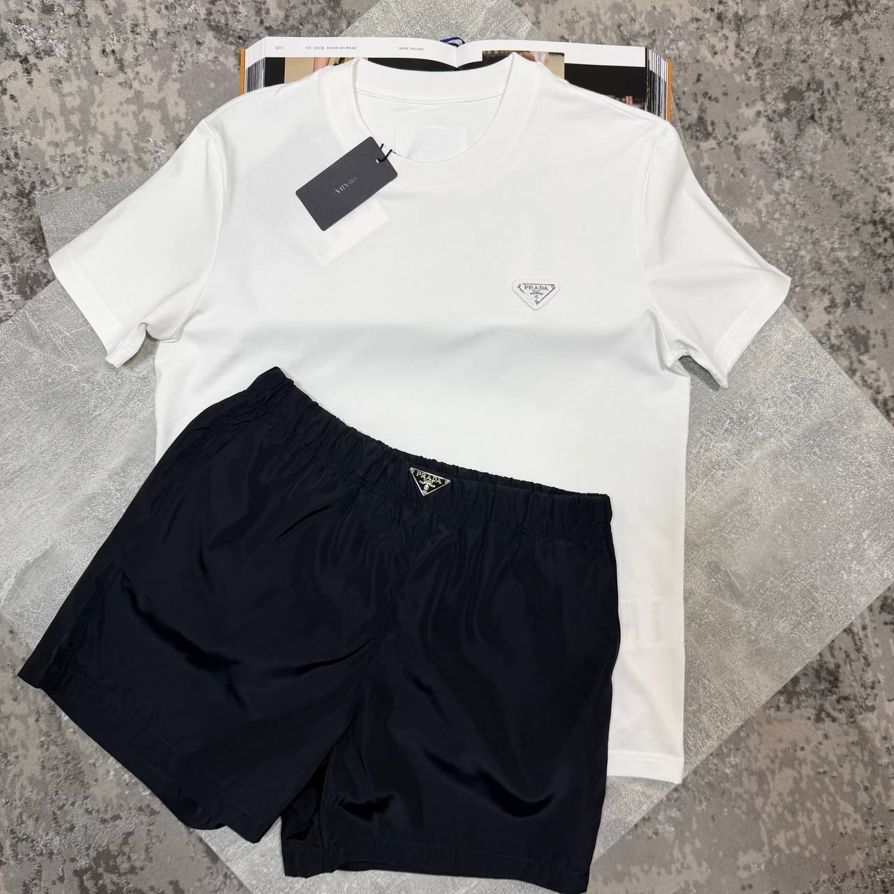 PDA SWIM SHORTS - NAVY
