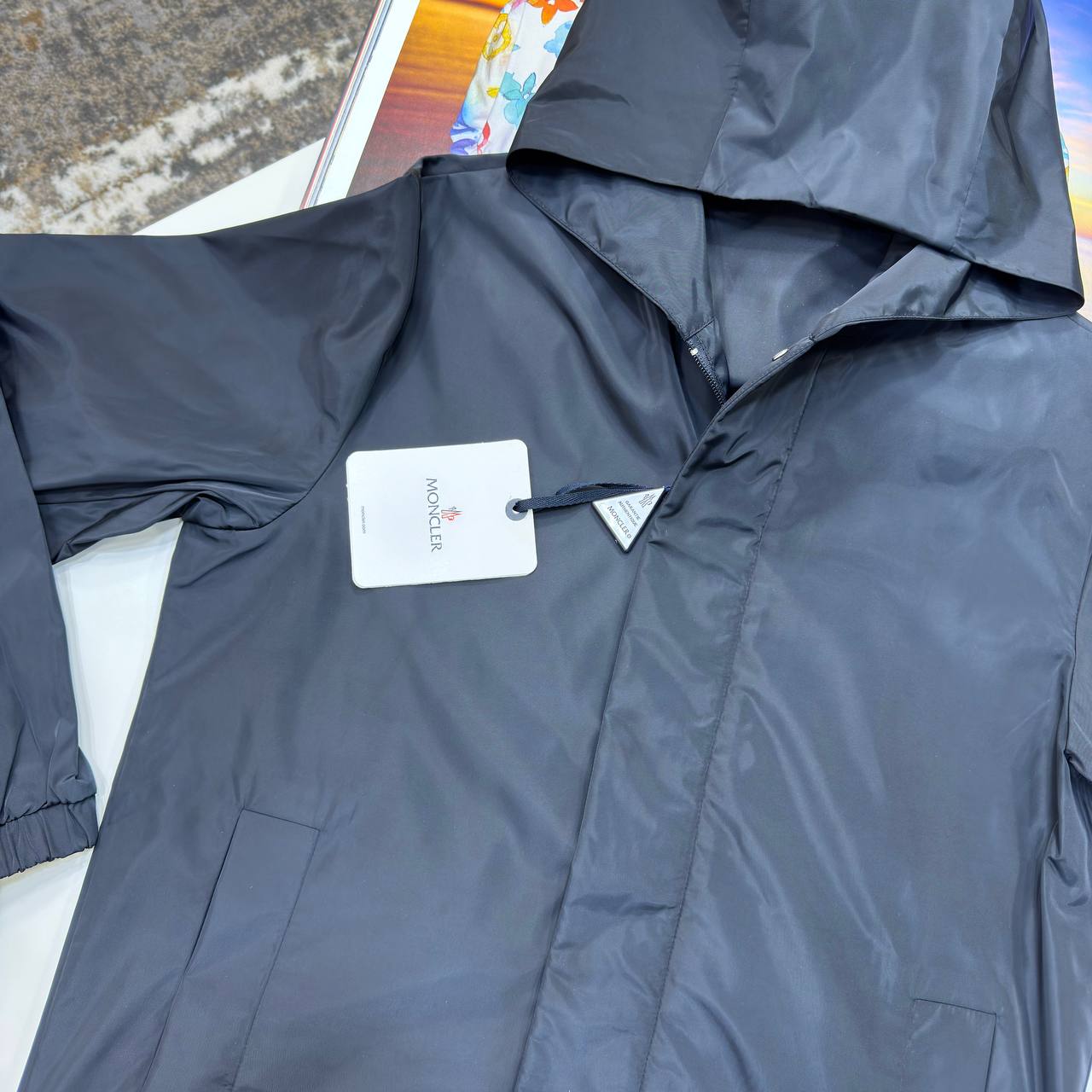 MNCLR GRADANS HOODED JACKET - NAVY