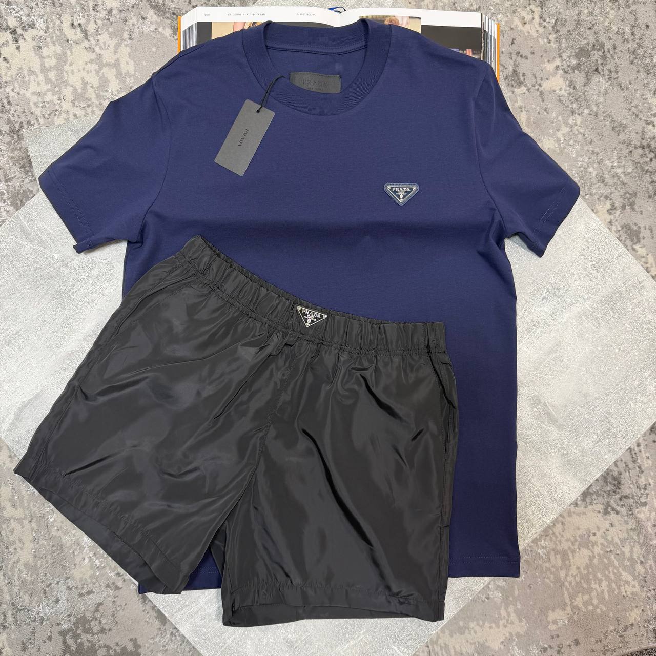 PDA SWIM SHORTS - BLACK