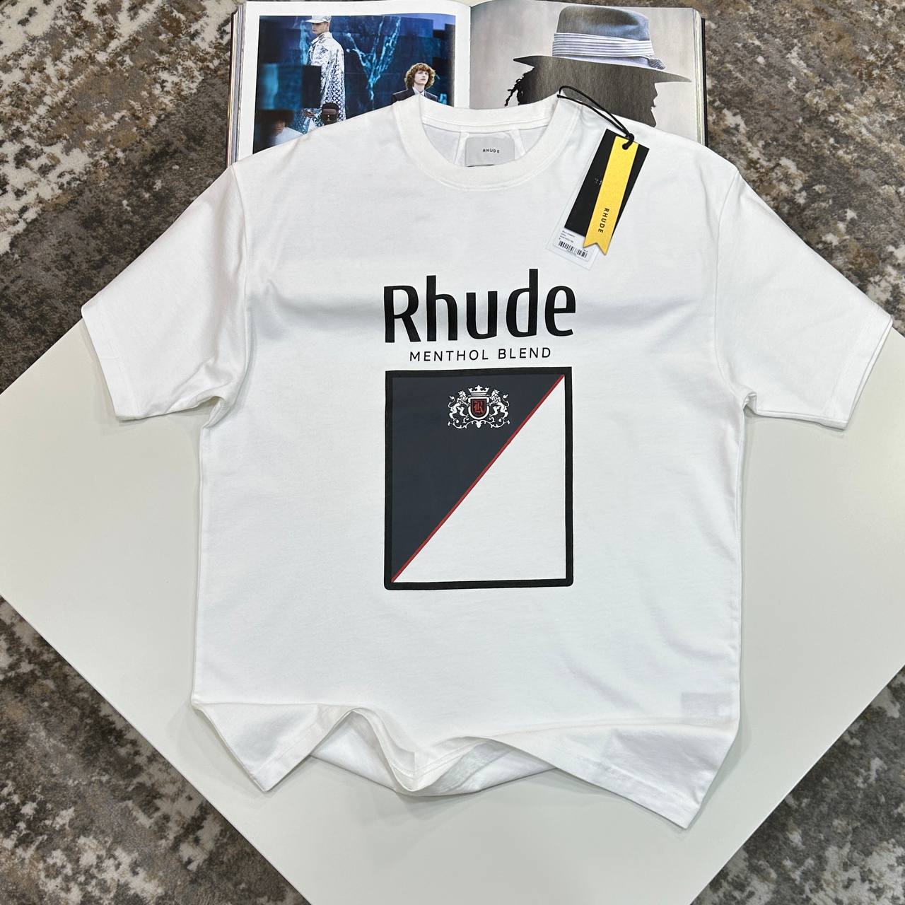 RHU MENTHOL TSHIRT - WHITE