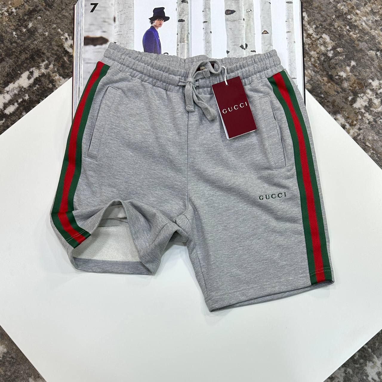 GCI TRACK SHORTS - GREY