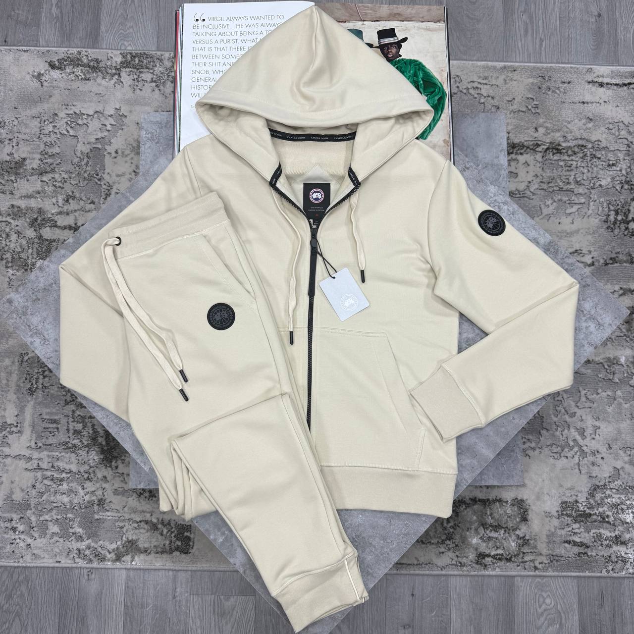 CG HURON BLACK LABEL TRACKSUIT - BEIGE