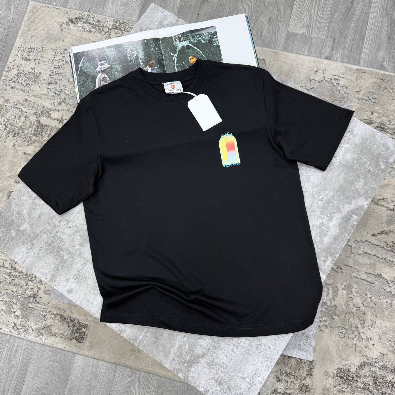 CB ARC COLORE TSHIRT - BLACK