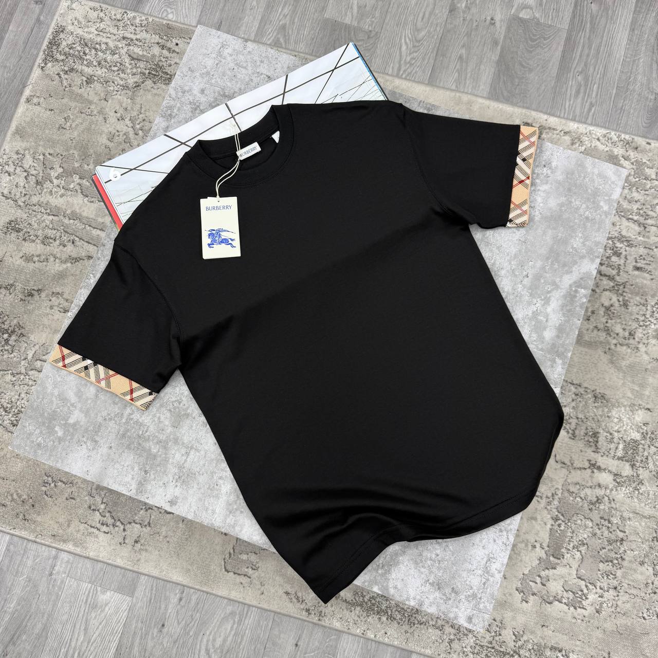 BBR CREWNECK TSHIRT - BLACK