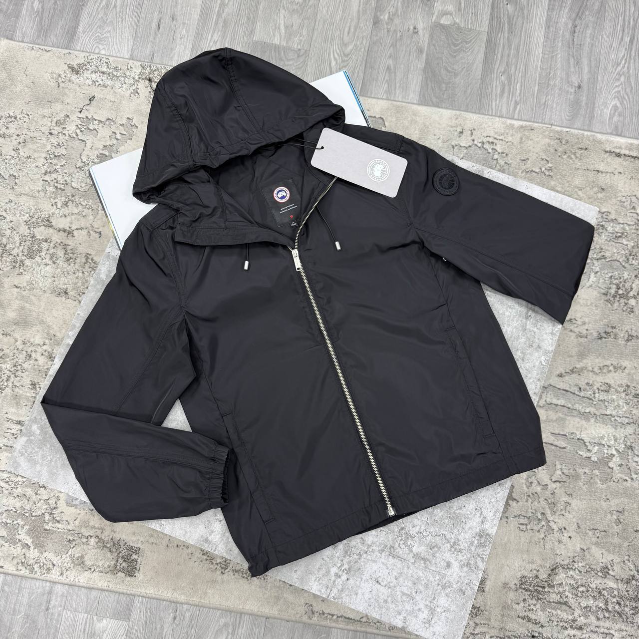 CG DRIFT HOODED JACKET - BLACK