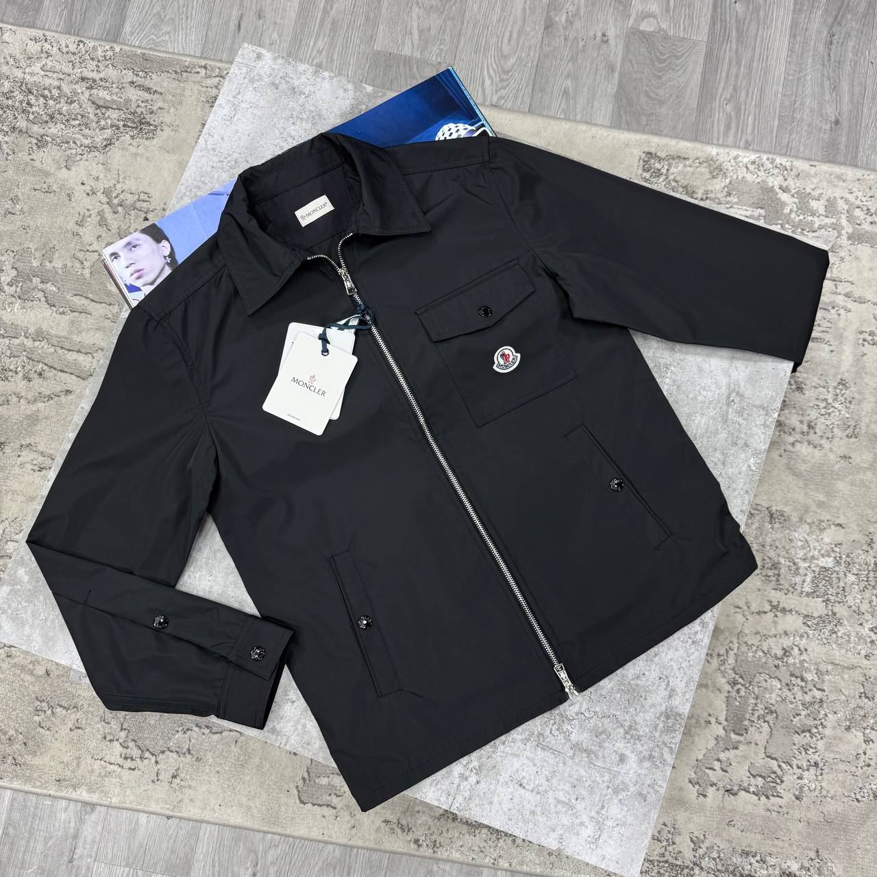 MNCLR OVERSHIRT - BLACK