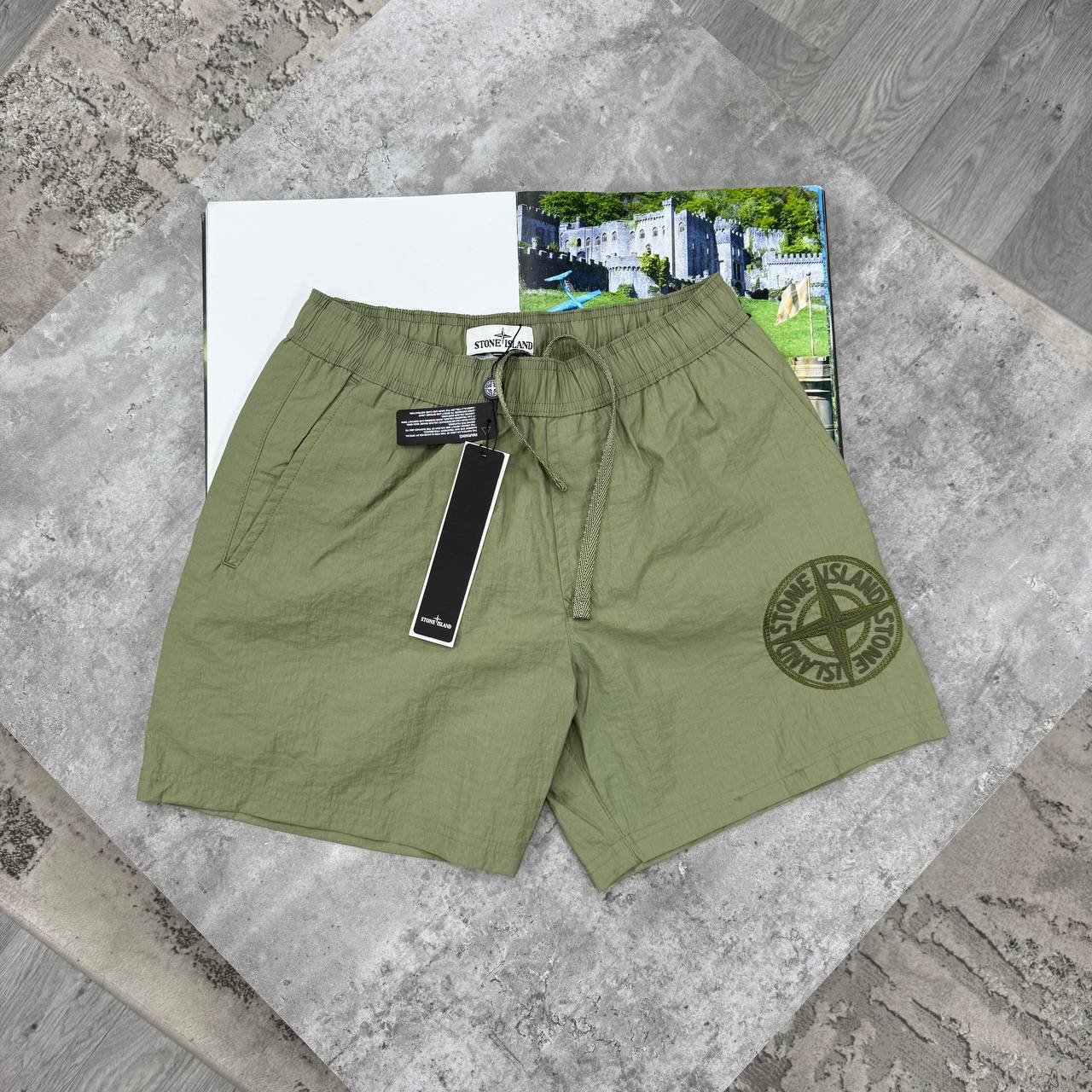 SI SWIM SHORTS - OLIVE