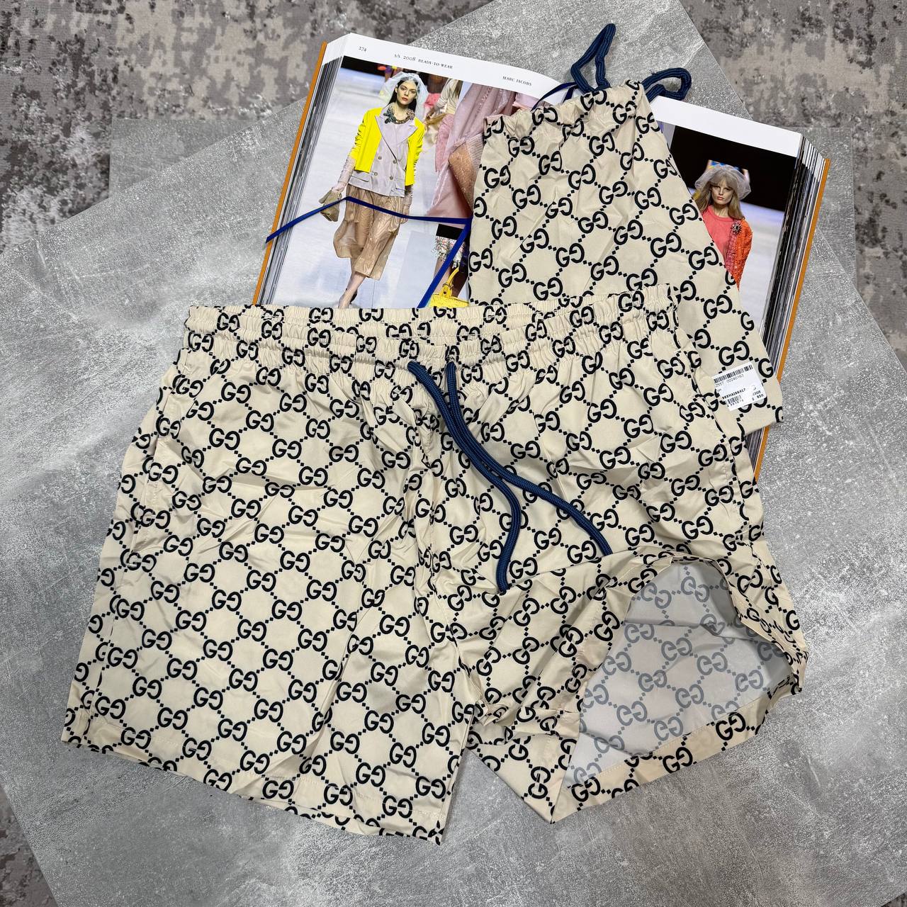 GCI SWIM SHORTS - BEIGE