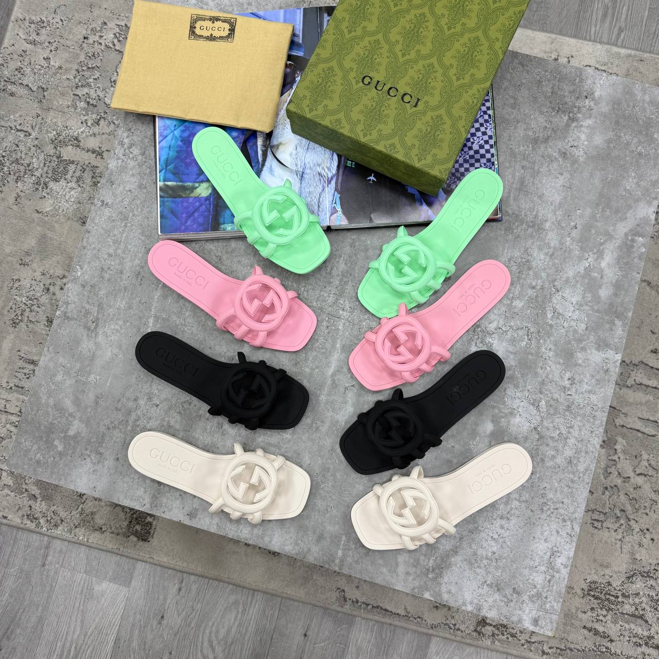 GCI SILICONE SANDALS - MULTICOLOR
