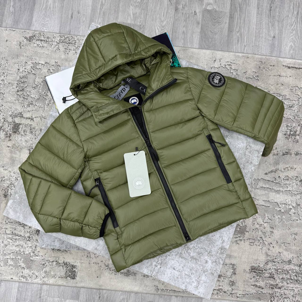 CG CROFTON JACKET - OLIVE