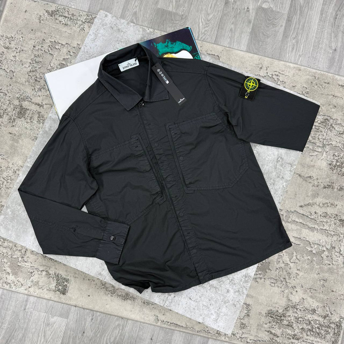 SI OVERSHIRT - BLACK