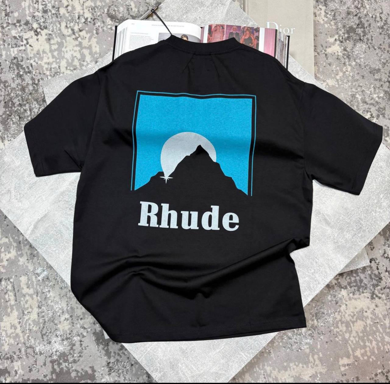 RHU MOONLIGHT TSHIRT - BLACK