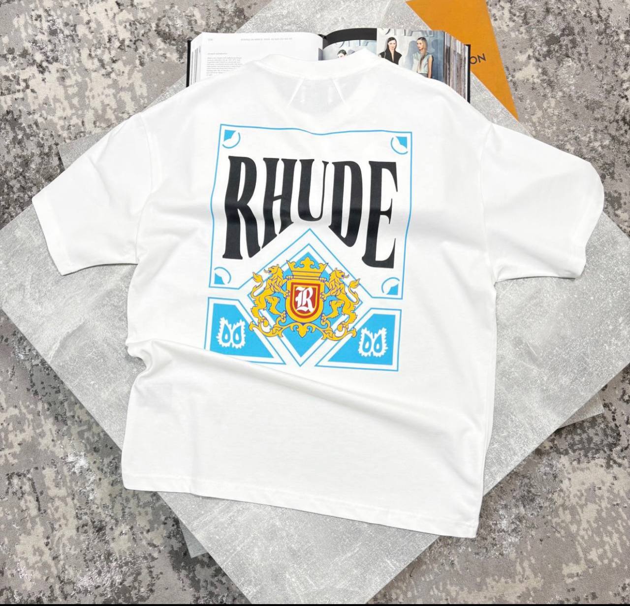 RHU CARD TSHIRT - WHITE