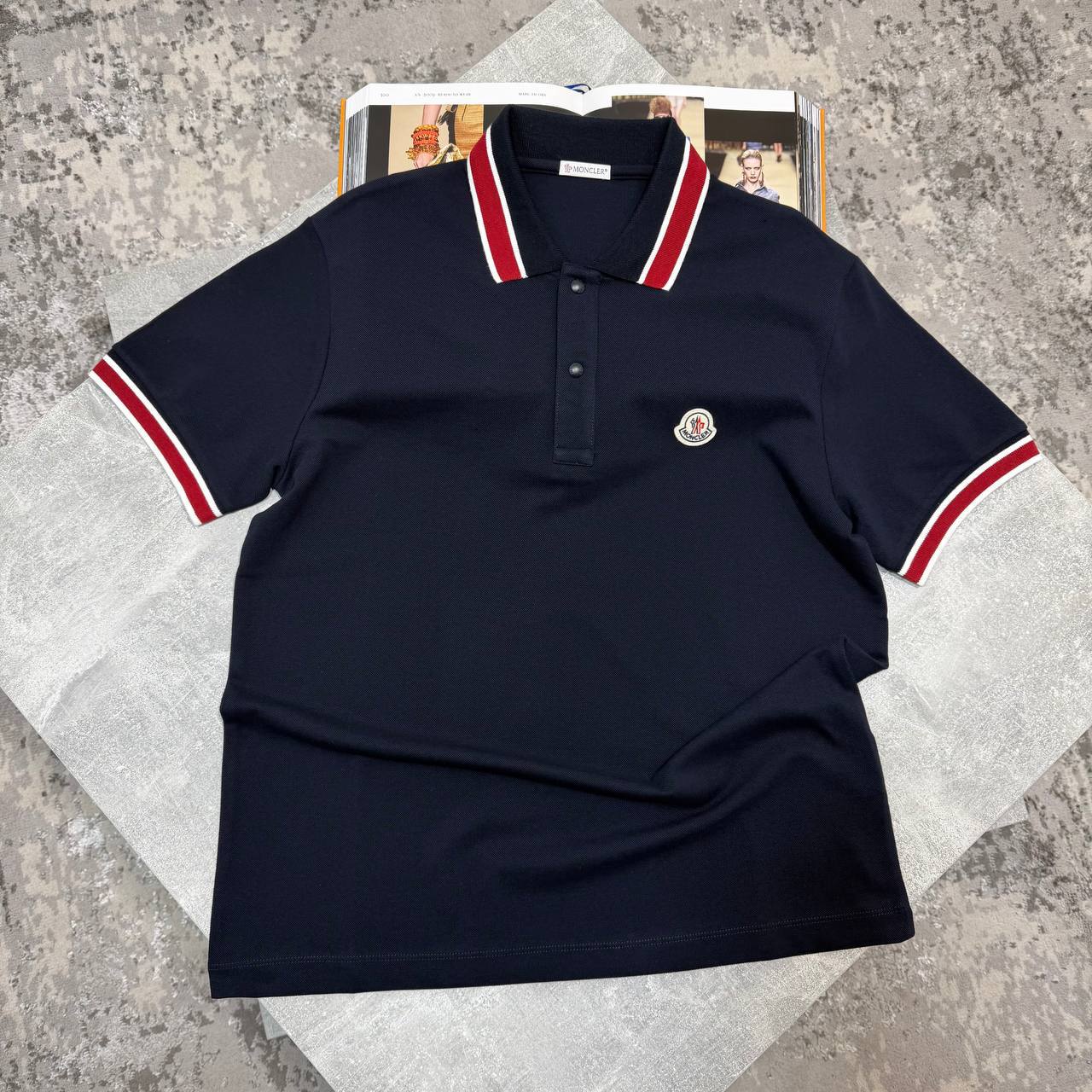 MNCLR COTTON POLO - NAVY
