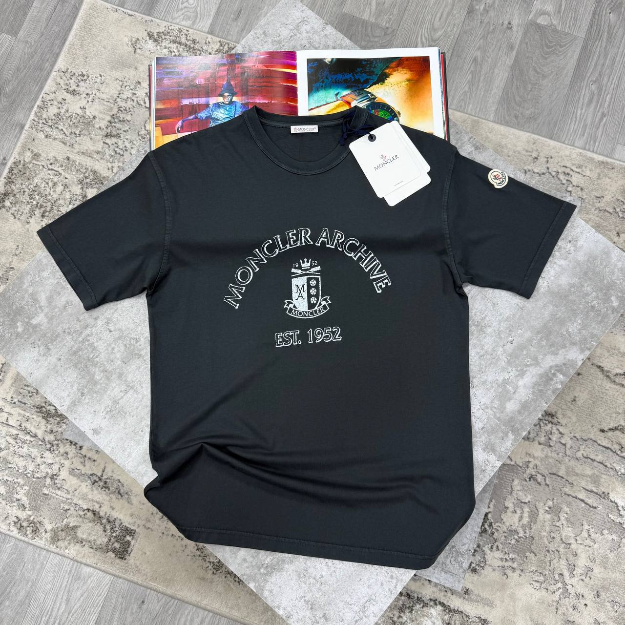 MNCLR ARCHIVE GRAPHIC TSHIRT - BLACK