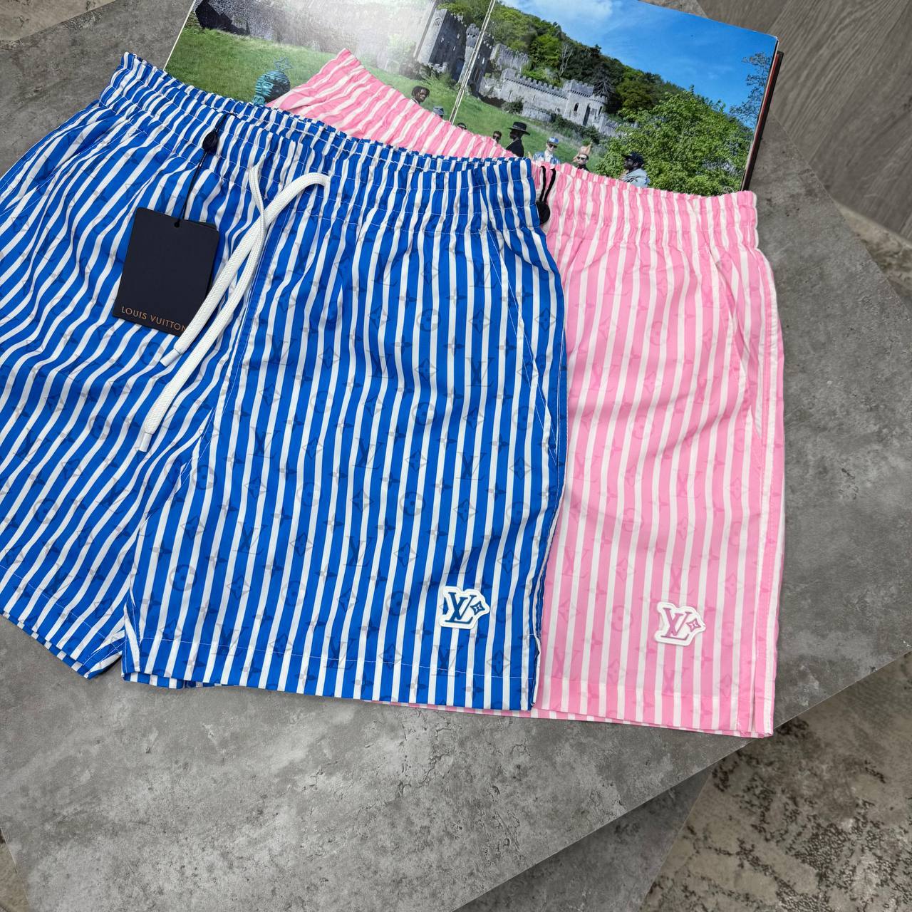 LVE SWIM SHORTS - BLUE