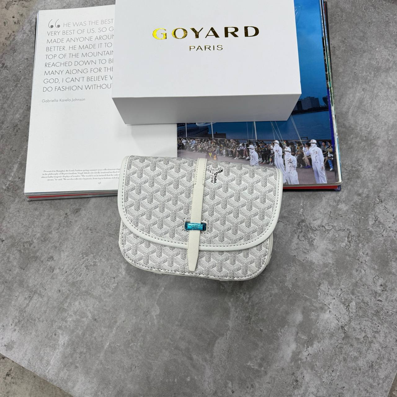 GYRD MAN BAG - WHITE