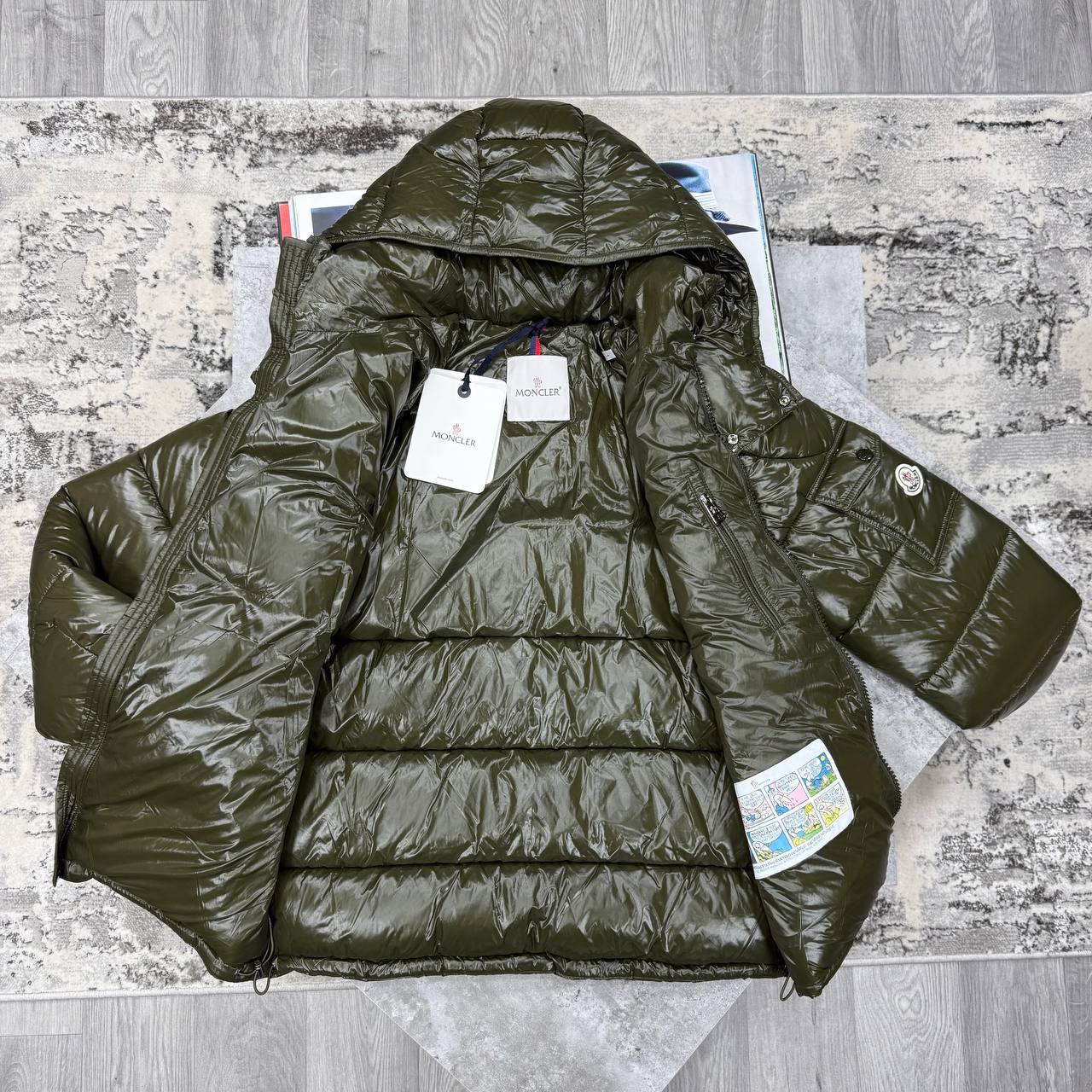 MNCLR MAYA COAT - OLIVE