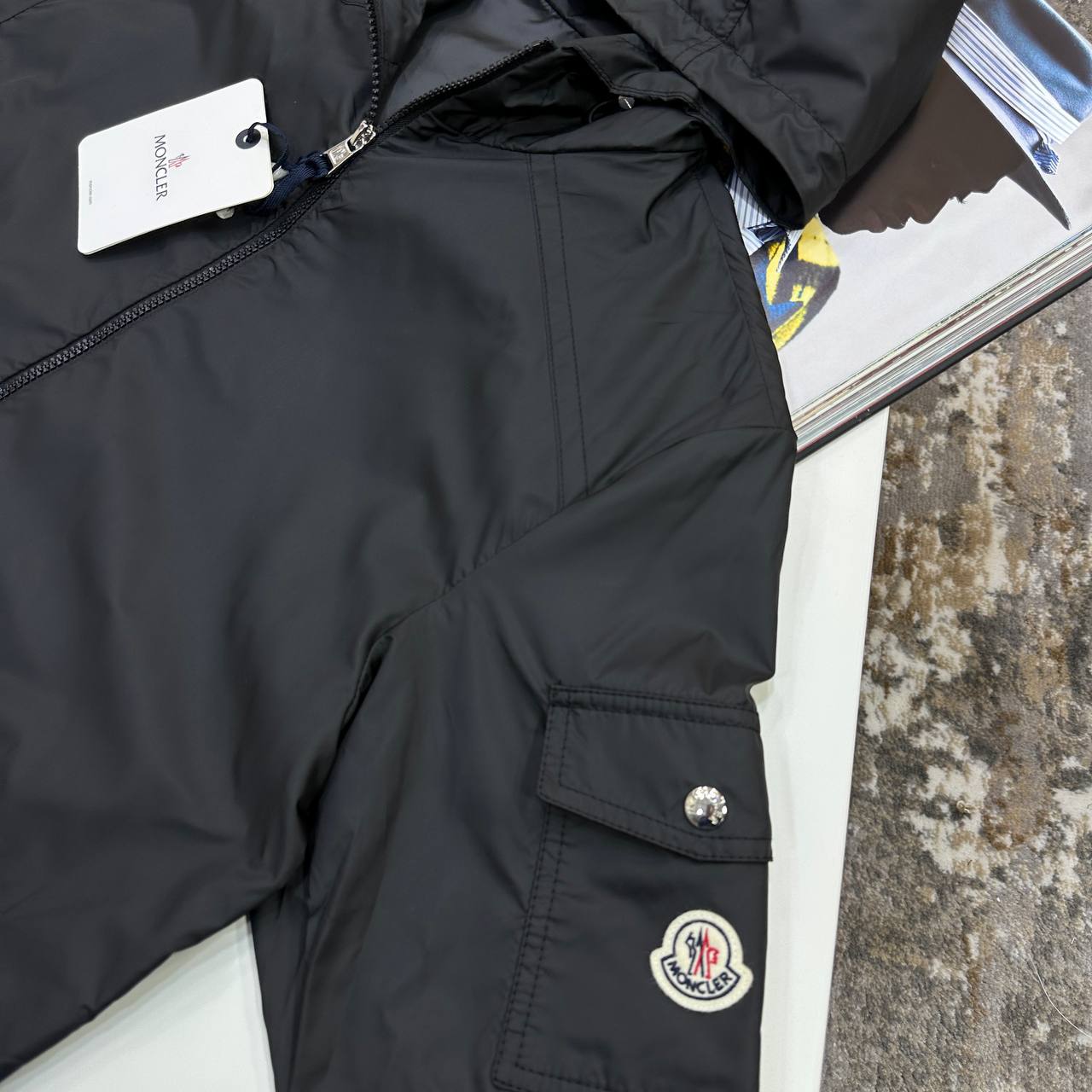 MNCLR ETIACHE WIND JACKET - BLACK