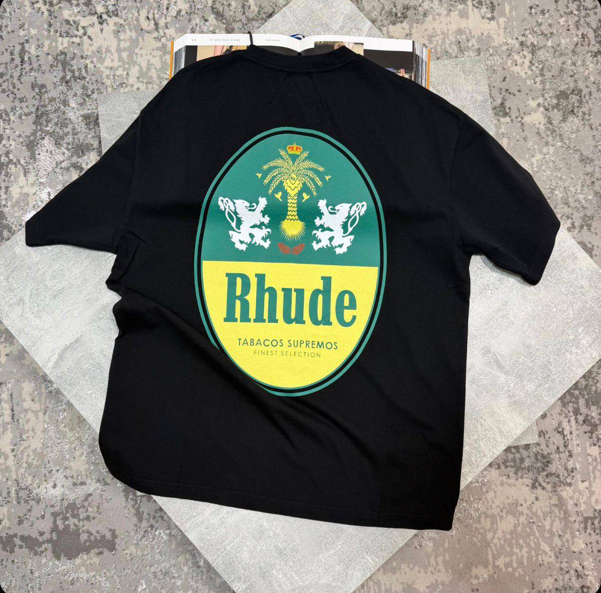 RHU TABACO TSHIRT - BLACK