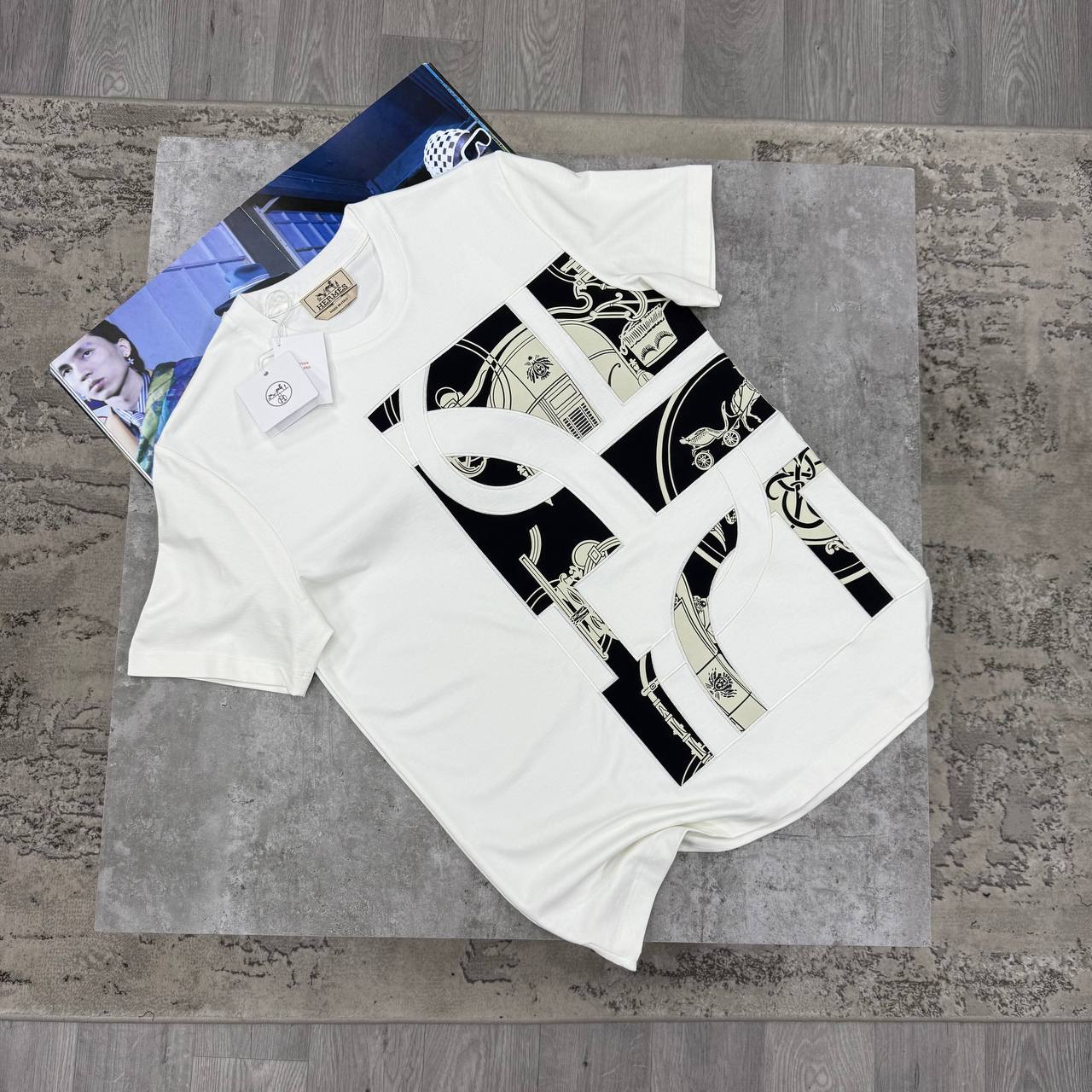 H EX-LIBRIS TSHIRT - WHITE