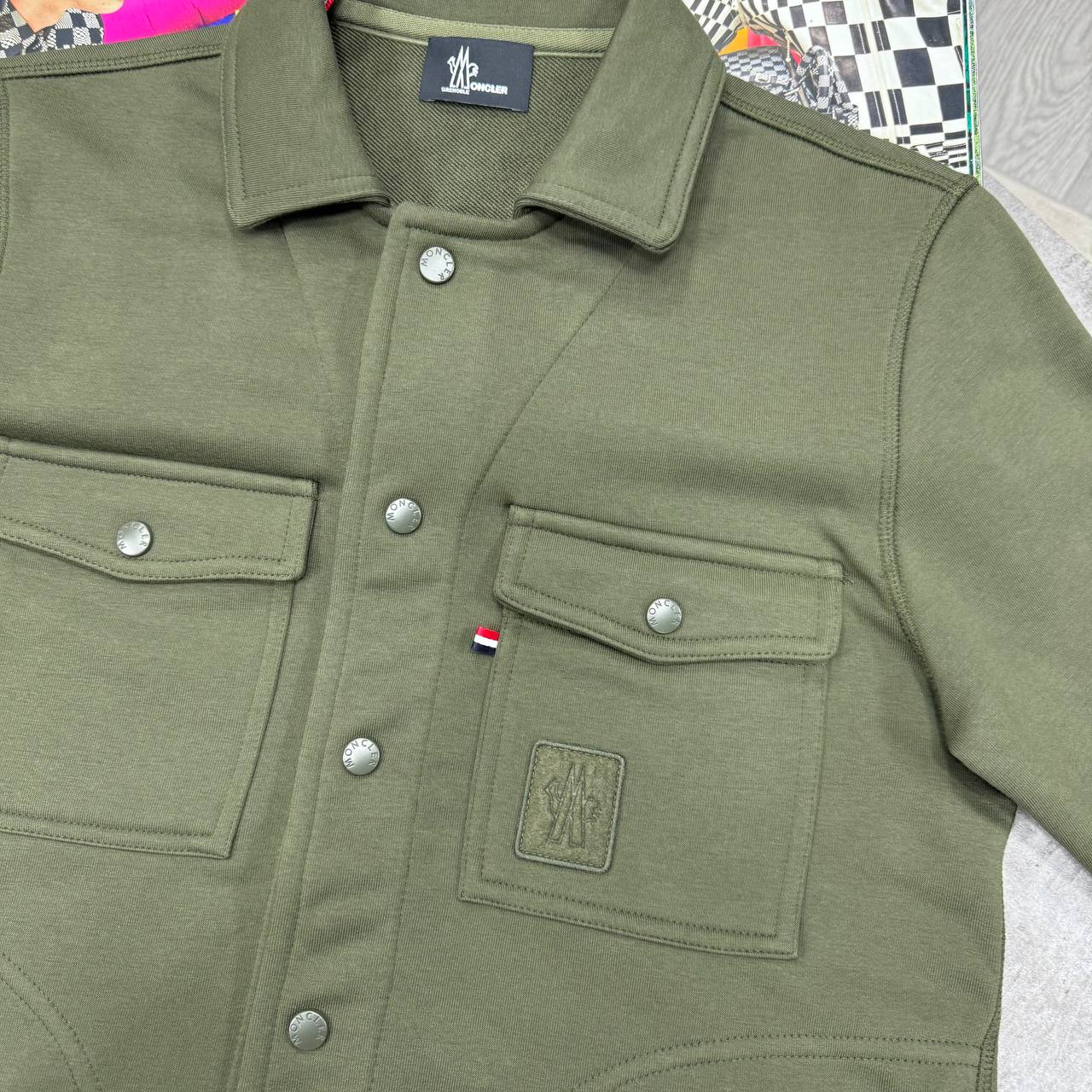 MNCLR GRENOBLE OVERSHIRT - OLIVE