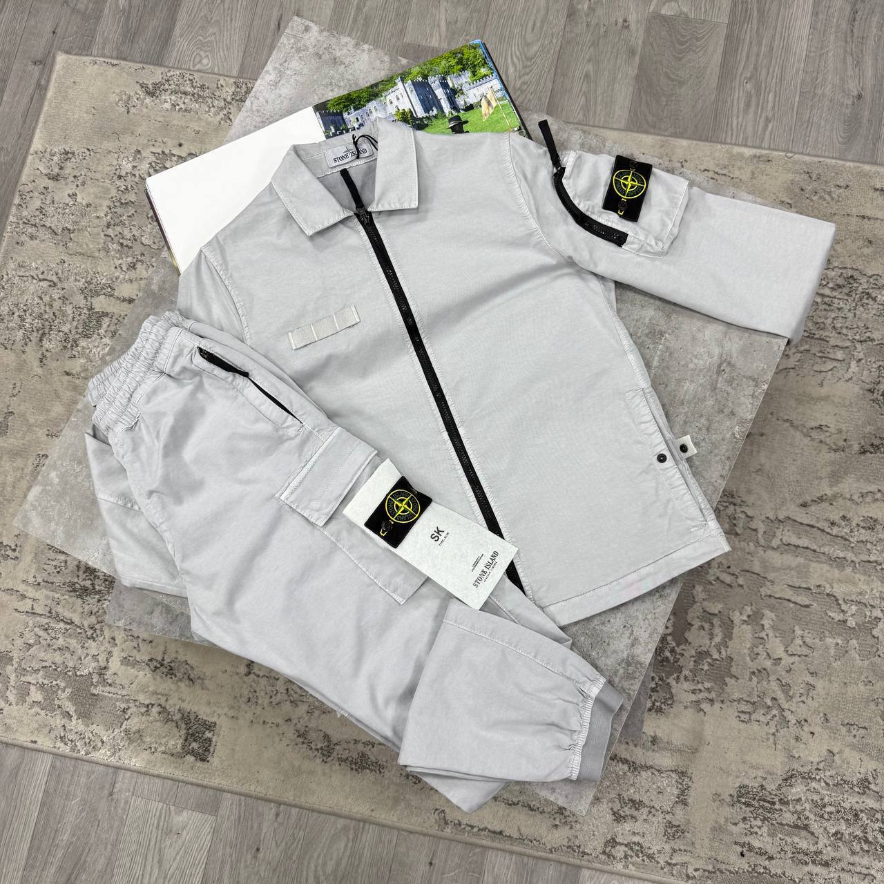 SI OVERSHIRT CARGO SETS - GREY