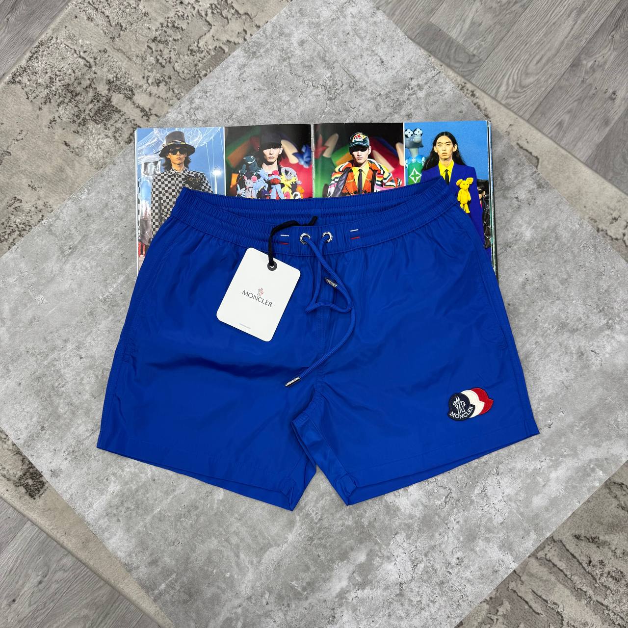 MNCLR TRILOGO SWIM SHORTS - BLUE