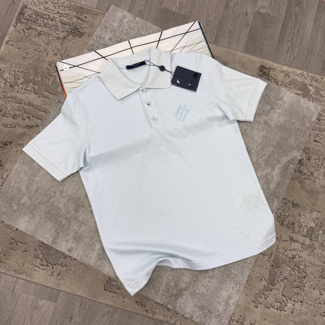 LVE DAMIER POLO - WHITE