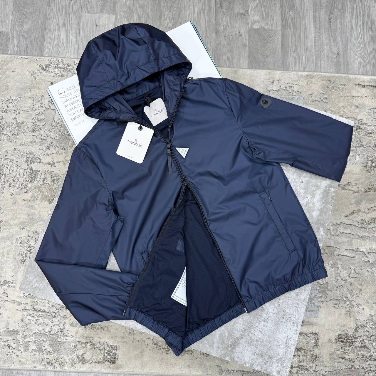 MNCLR WIND JACKET - NAVY