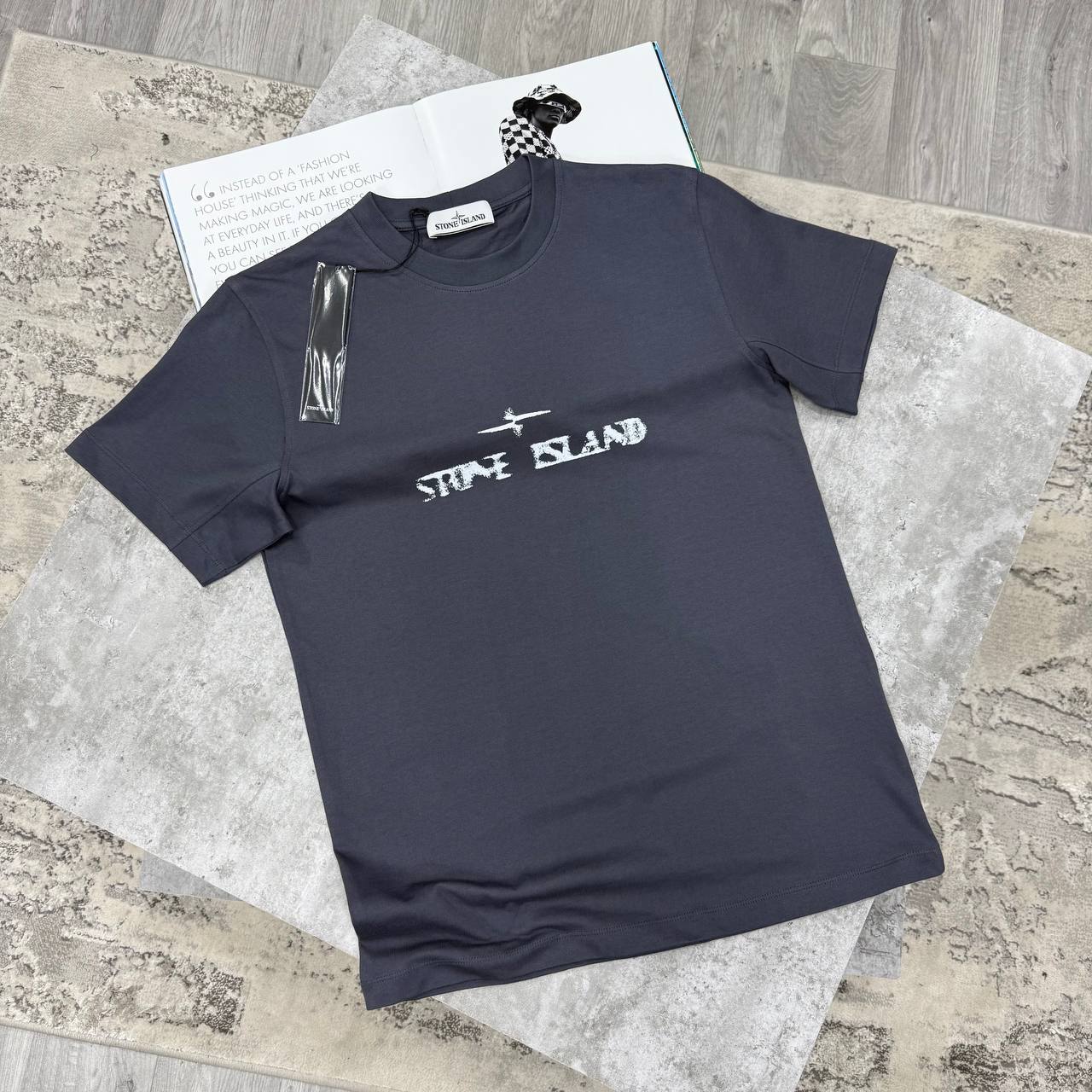 SI BLURR TSHIRT - NAVY