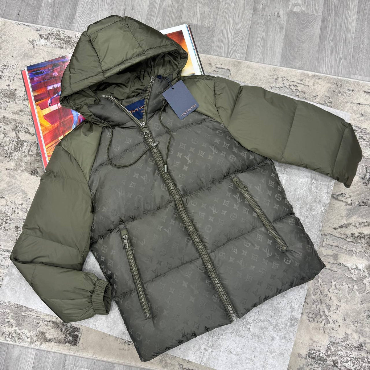 LVE PUFFER JACKET - KHAKI