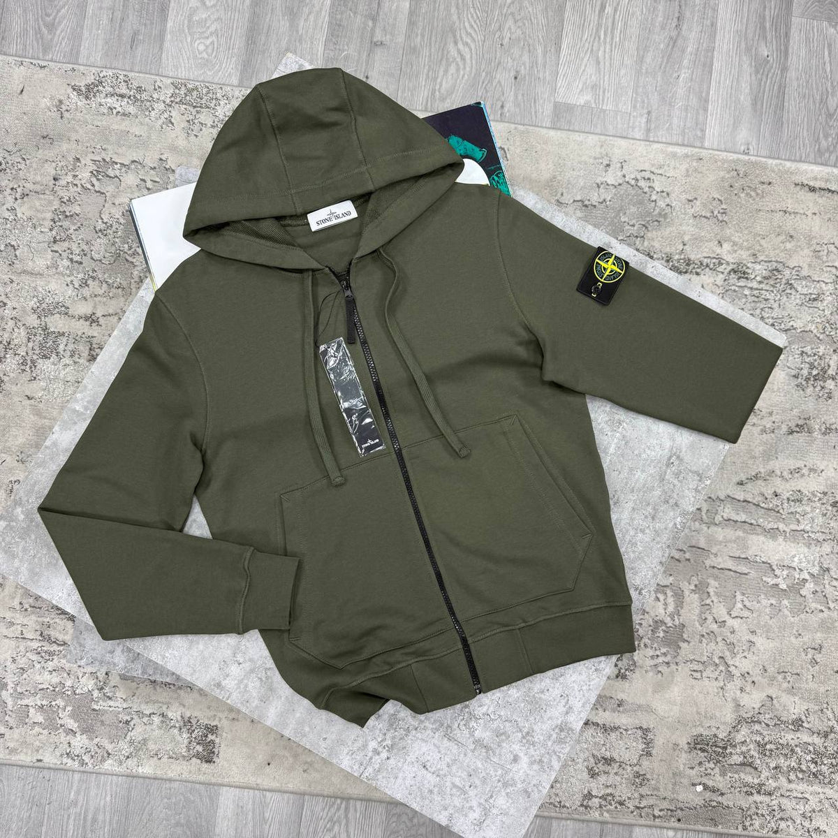 SI HOODED JACKET - KHAKI