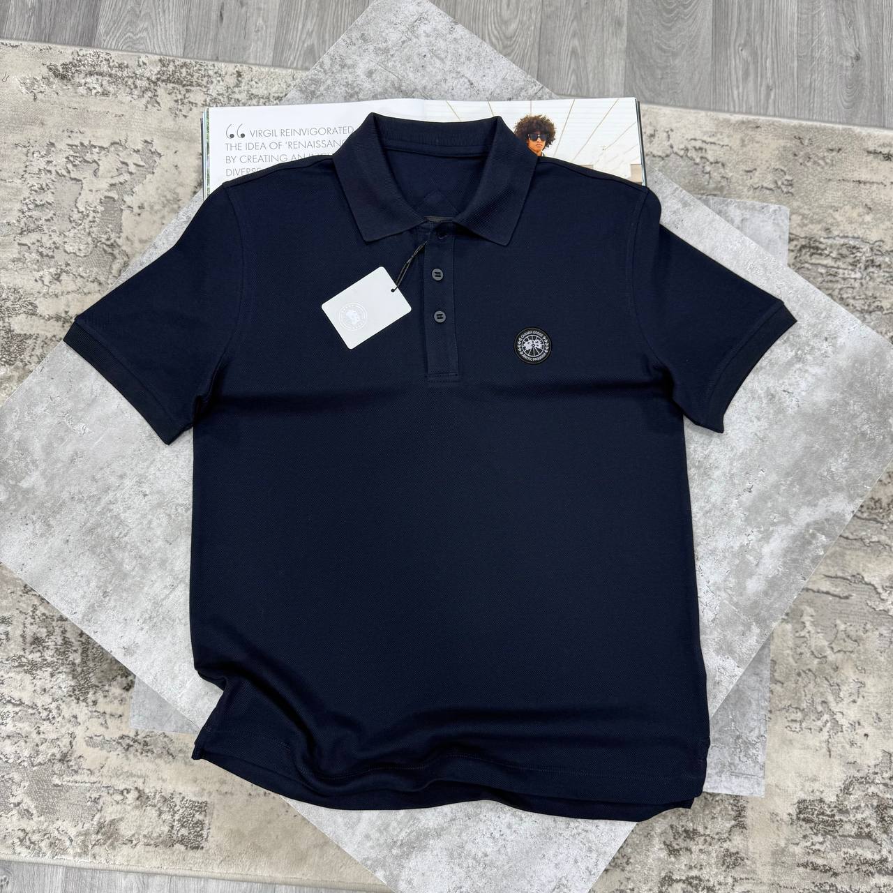 CG BLACK BADGE POLO - NAVY