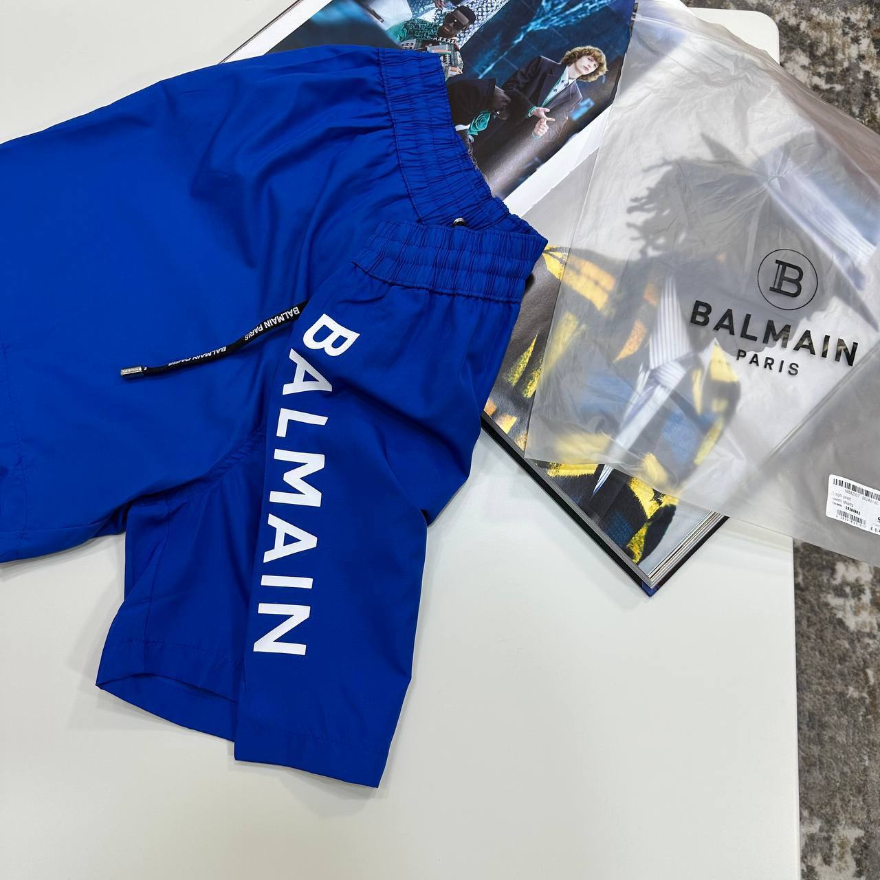 BLM SWIM SHORTS - BLUE