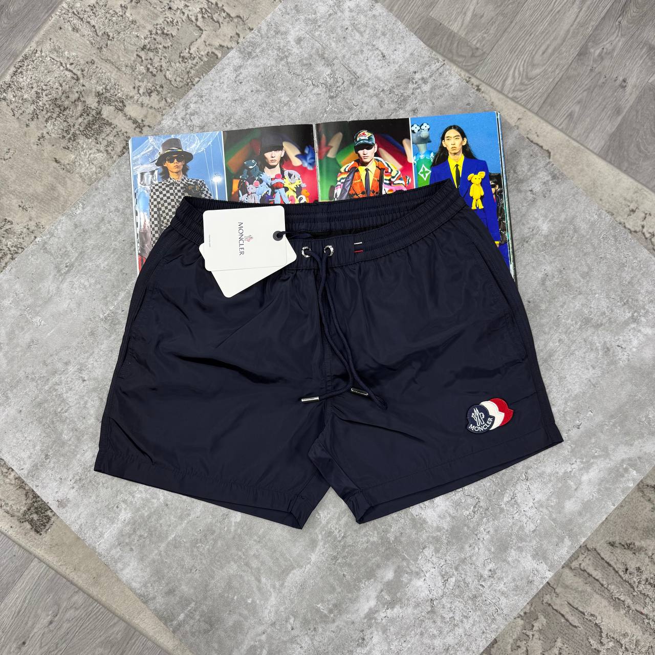 MNCLR TRILOGO SWIM SHORTS - NAVY