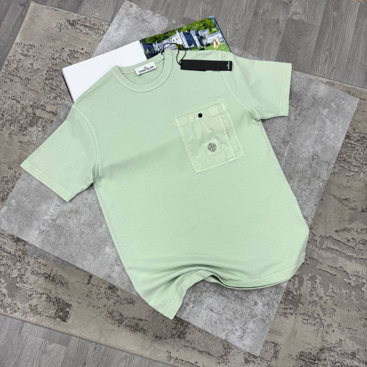 SI LOGO PRINT TSHIRT - MINT