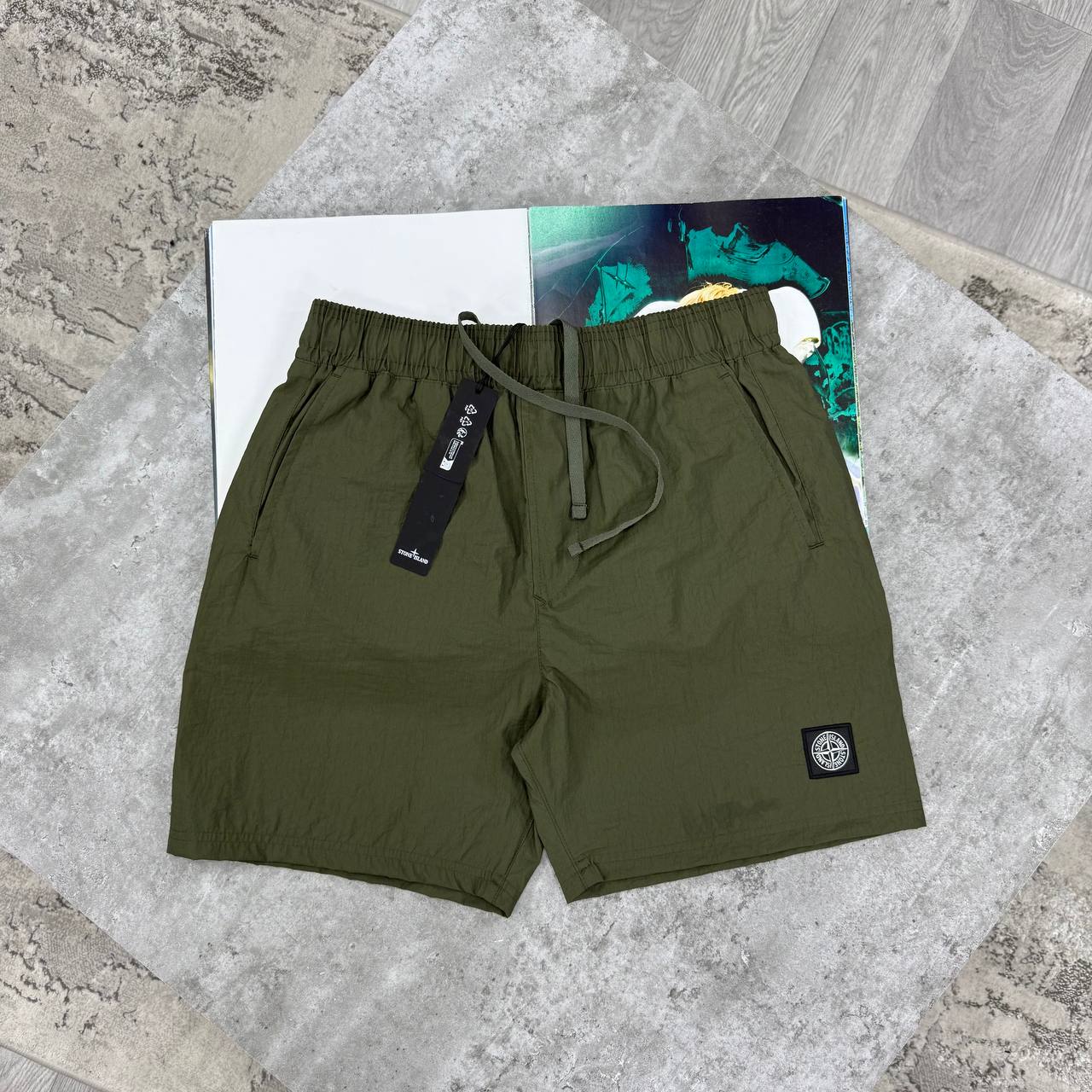 SI SWIM SHORTS - KHAKI