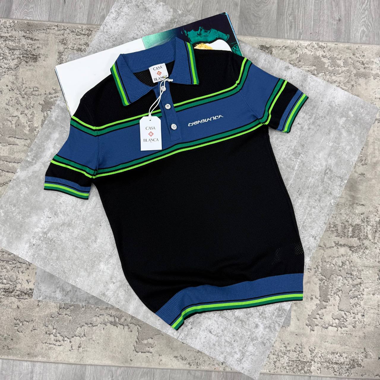 CB POLO - BLACK / BLUE