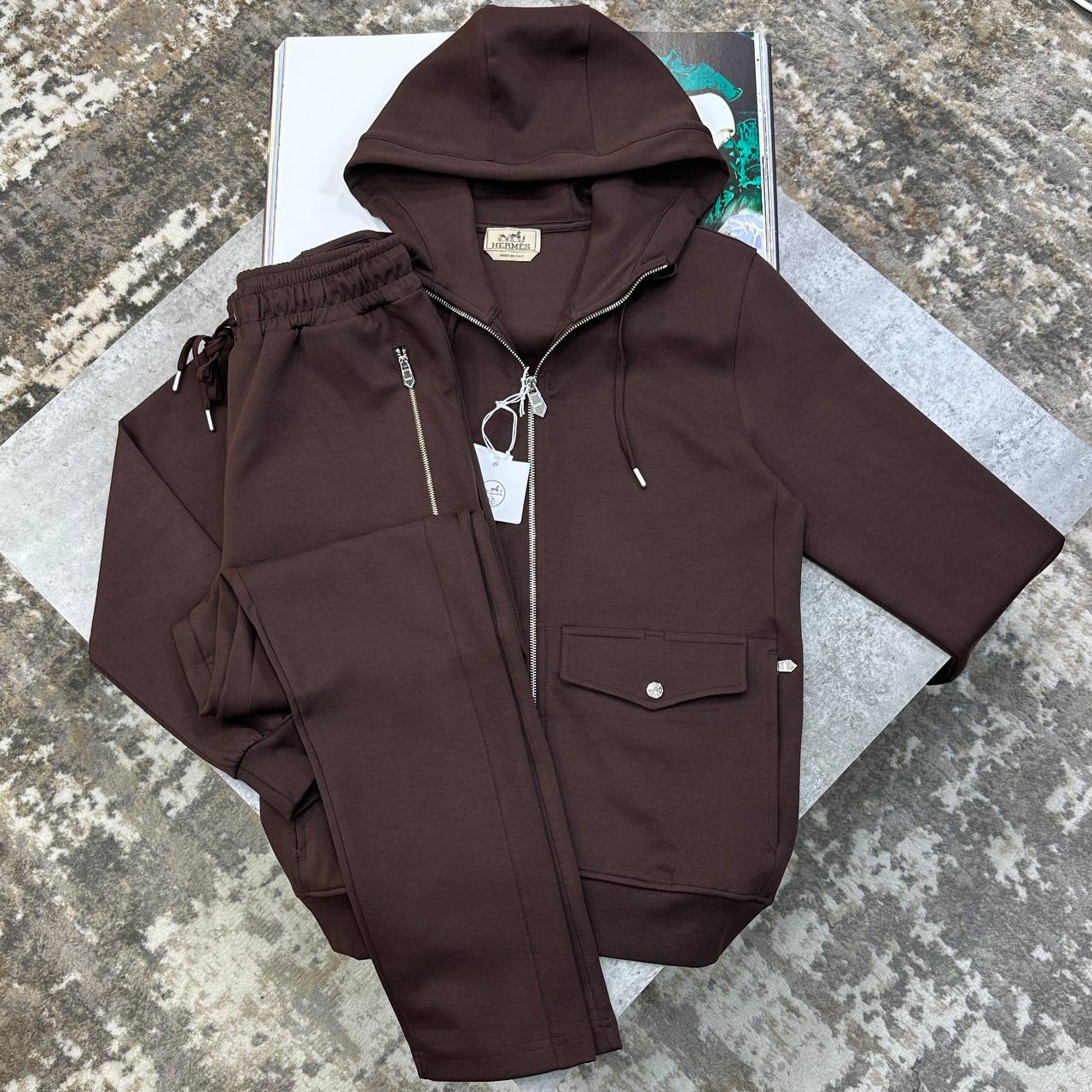 H TRACKSUIT - BROWN