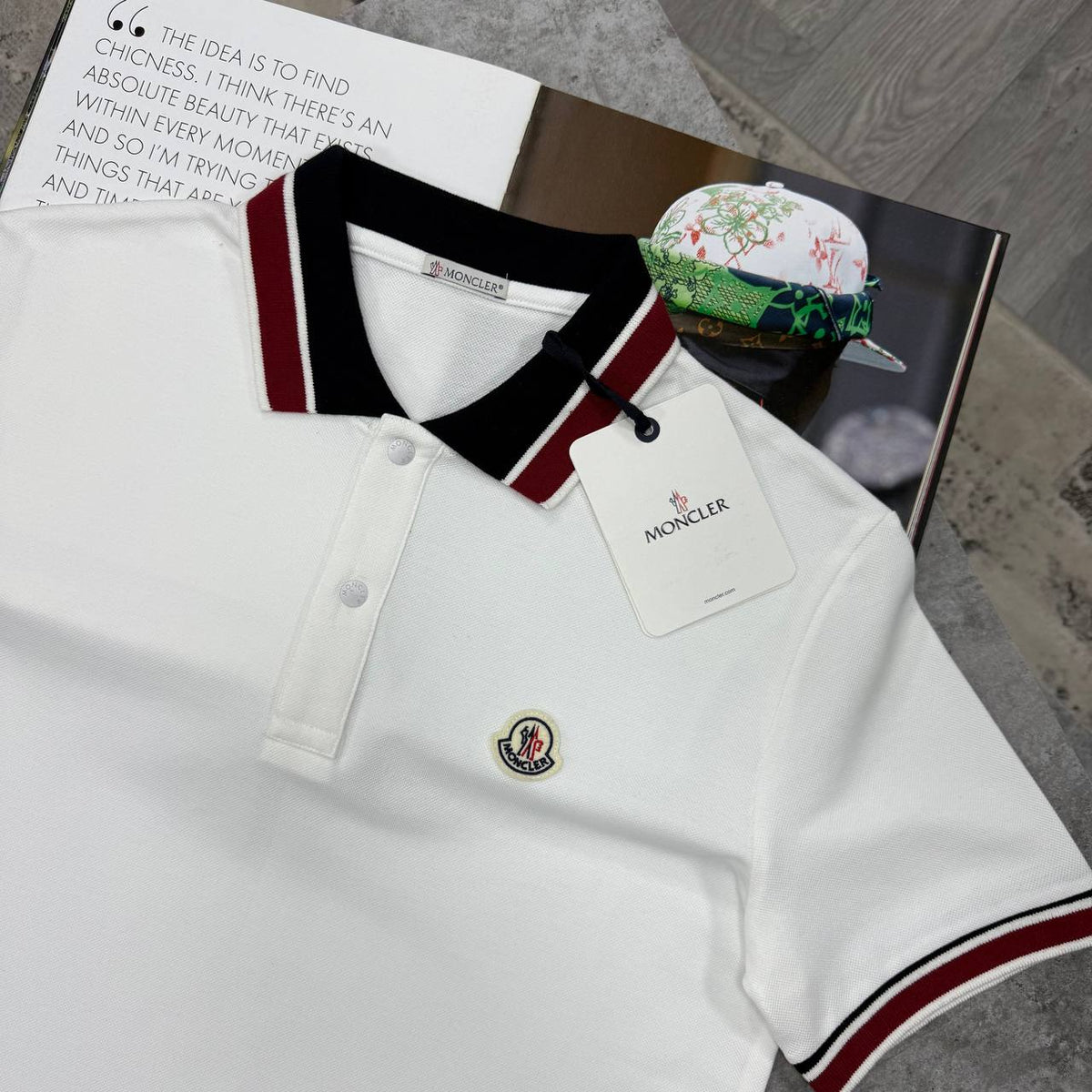 MNCLR POLO - WHITE