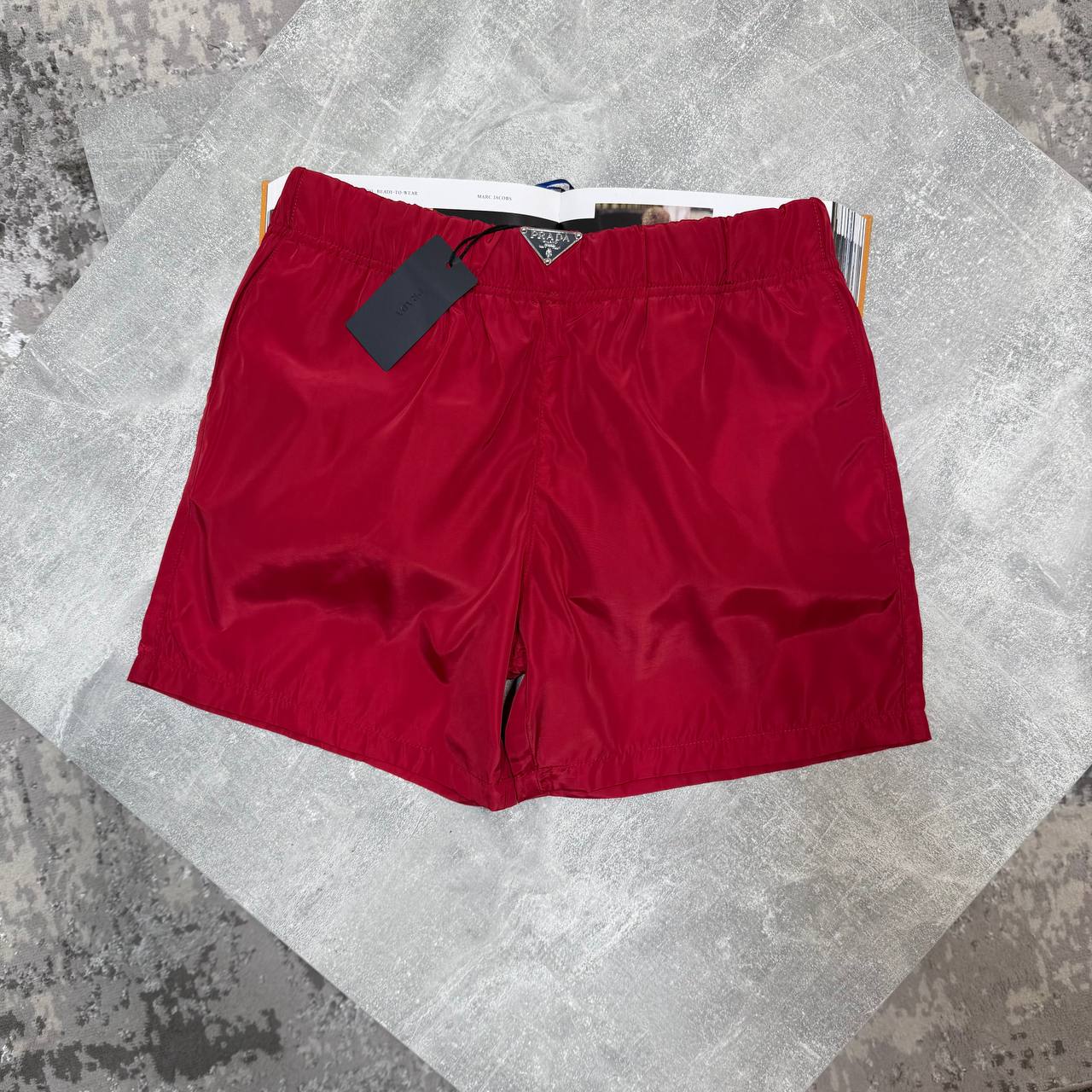 PDA SWIM SHORTS - RED