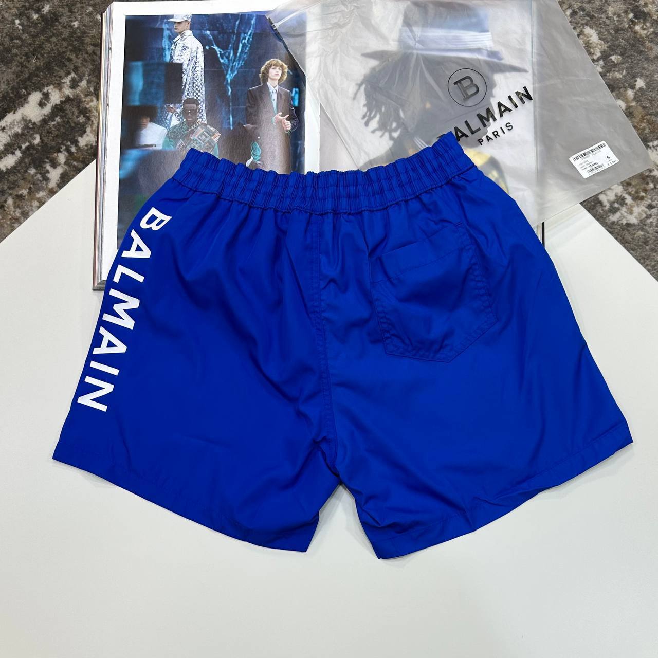 BLM SWIM SHORTS - BLUE